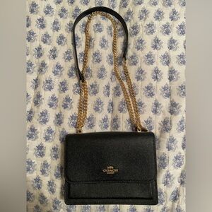 Black Coach Mini Klare Crossbody